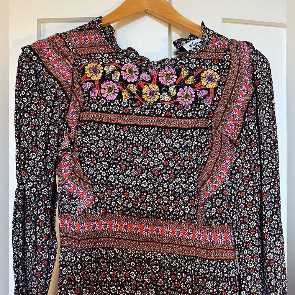 Floral Bohemian Maxi Dress Size Medium (In Loom) - Worn Once Only